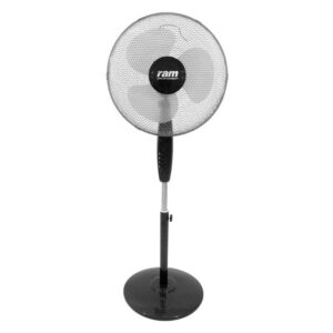 RAM 16 Inch Oscillating Fan – Solid Base